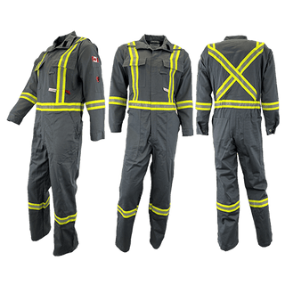 Atlas Guardian® Mens AR/FR Grey Coveralls 1072GR