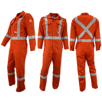 Atlas Guardian® Mens AR/FR Orange Coveralls 1072OR