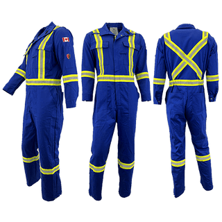 Atlas Guardian® Mens AR/FR Royal Blue Coveralls 1072RB