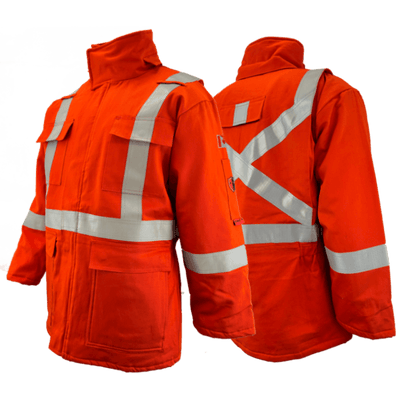 Atlas Guardian® Mens AR/FR Orange Insulated Parkas 2191OR