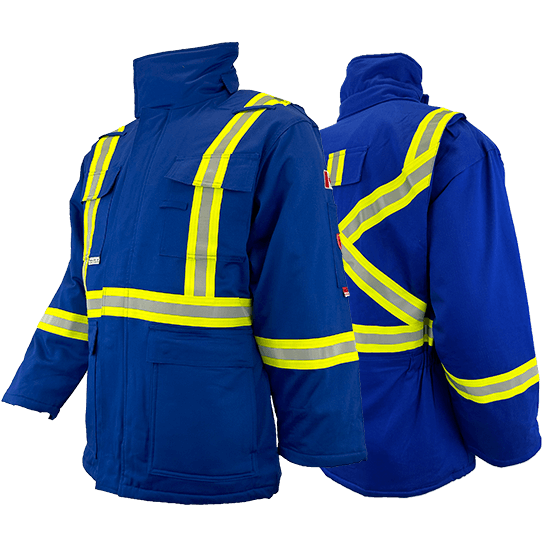 Atlas Guardian® Mens AR/FR Royal Blue Insulated Parkas 2191RB