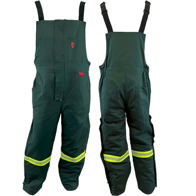 Atlas Guardian® Mens AR/FR Green Insulated Bib Overalls 2192GN