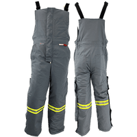 Atlas Guardian® Mens AR/FR Grey Insulated Bib Overalls 2192GR