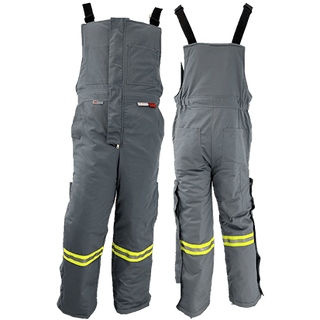 Atlas Guardian® Mens AR/FR Grey Insulated Bib Overalls 2192GR