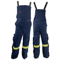 Atlas Guardian® Mens AR/FR Navy Insulated Bib Overalls 2192NB