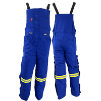 Atlas Guardian® Mens AR/FR Royal Blue Insulated Bib Overalls 2192RB