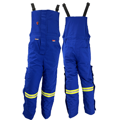 Atlas Guardian® Mens AR/FR Royal Blue Insulated Bib Overalls 2192RB