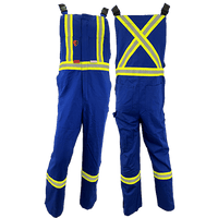 Atlas Guardian® Mens AR/FR Royal Blue Bib Overalls 3072RB