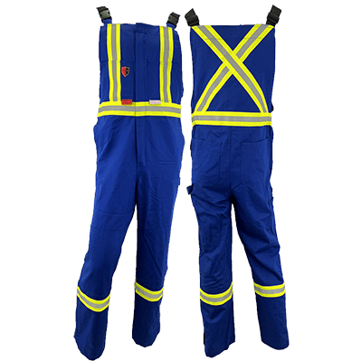 Atlas Guardian® Mens AR/FR Royal Blue Bib Overalls 3072RB