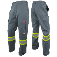 Atlas AR/FR Men's Grey Cargo Pants with 4