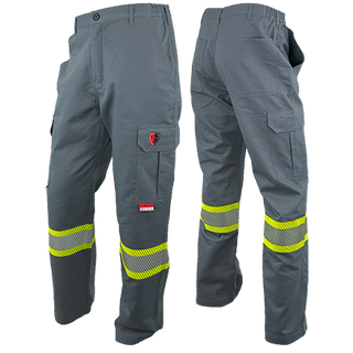 Atlas AR/FR Men's Grey Cargo Pants with 4