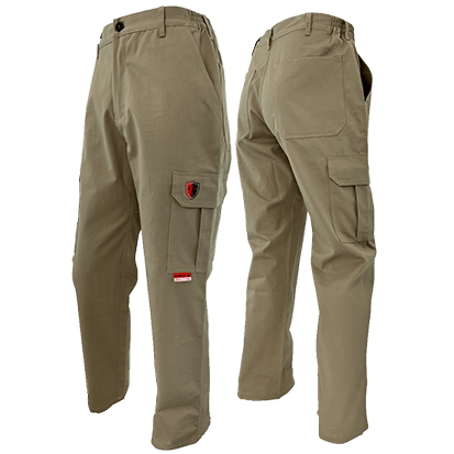 Atlas AR/FR Men's Khaki Cargo Pants 405KK